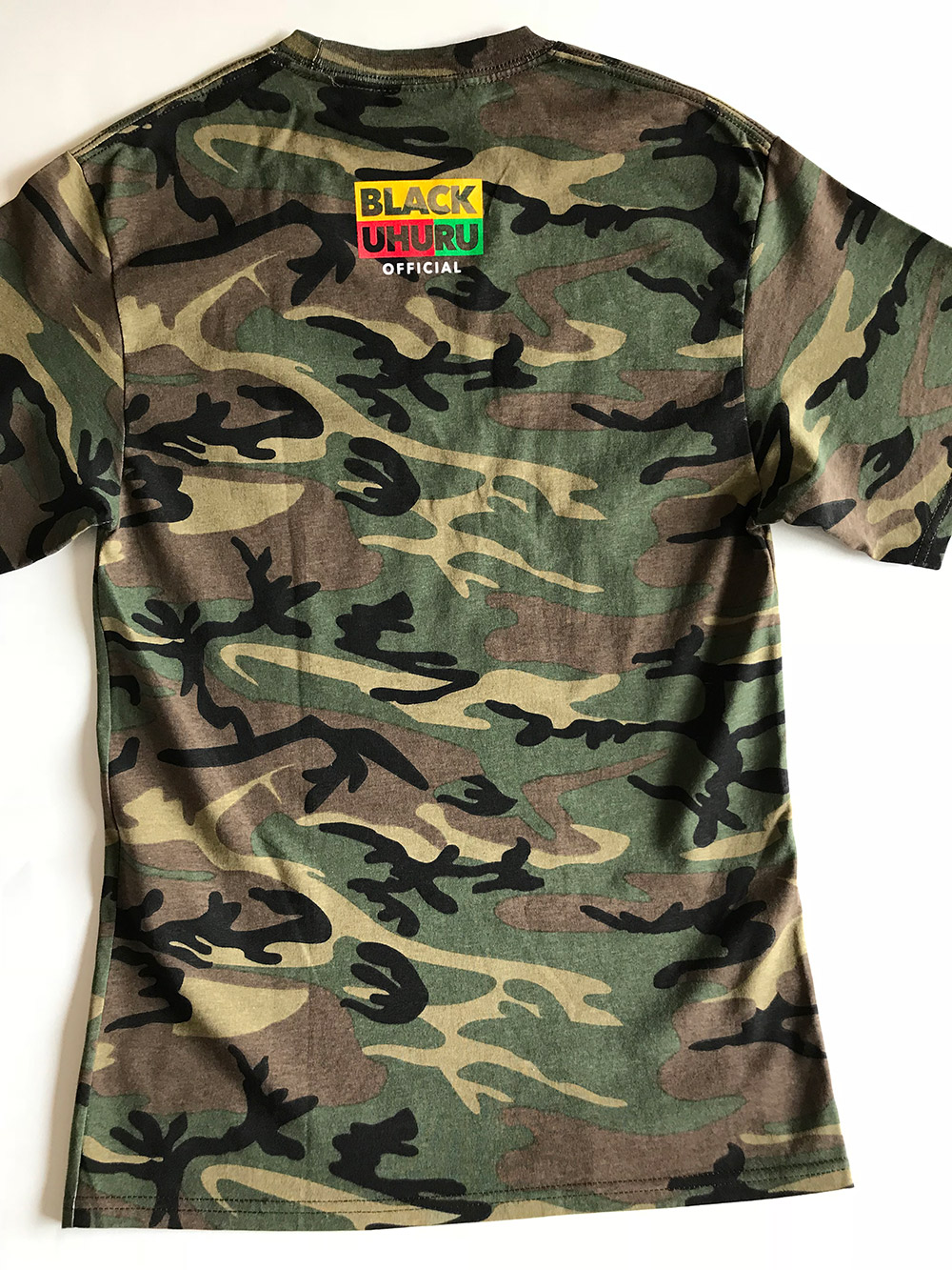 black multi camo shirt
