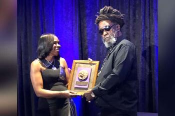 Duckie receives Marcus Garvey Lifetime Award